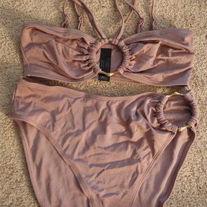 Bikini Set Plush Pink Color